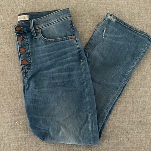 Madewell bootcut jeans